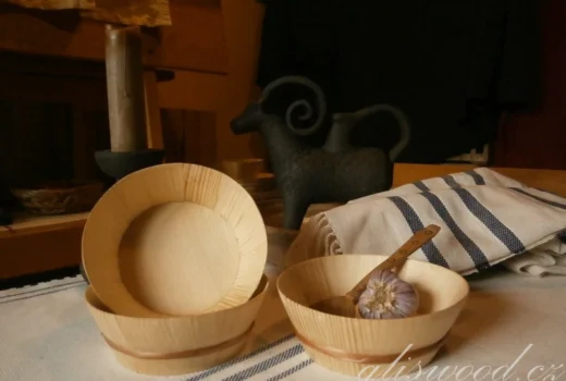 Gliswood – dýhové misky