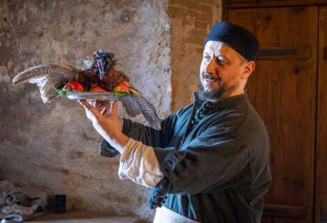Workshopy gastronomie 14. a 15. století na hradě Lipnice nad Sázavou